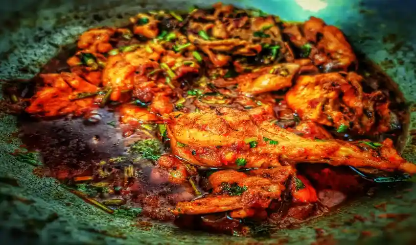 Lucknow Curry Chicken