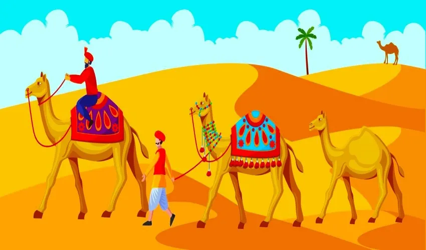 Viaje en camello por Rajastán, Jaisalmer