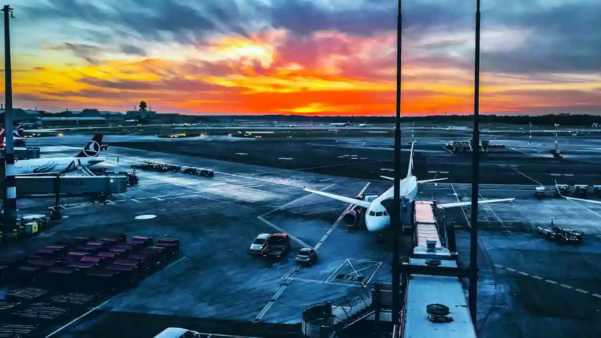 Frankfurt Airport cargo terminal — Europe's largest air freight hub for urgent German goods to India